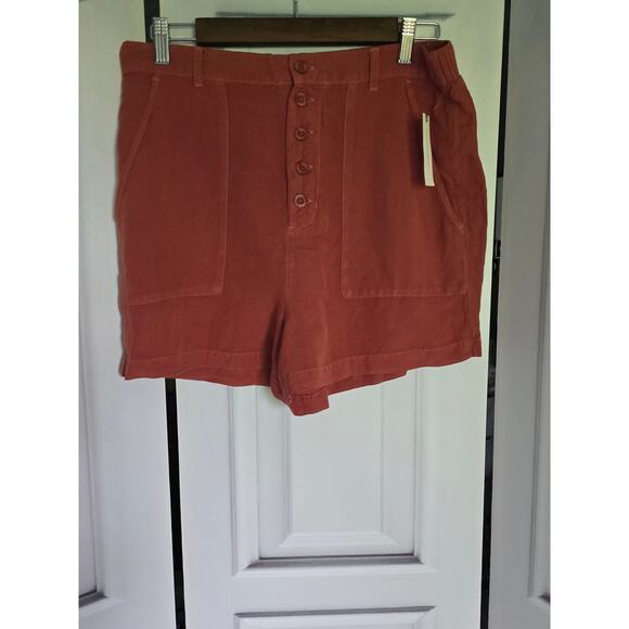 New Cloth & Stone Linen Shorts for Women - Size Medium - Picture 6 of 6